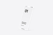 iPhone 16 Pro Clay - 24 Mockups, an iPhone Mockup by Asylab (Thumbnail 46 of 58)