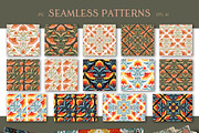 Decorative floral ornament set, a Graphic by Veleri (Thumbnail 5 of 8)