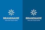 Letter E G Snowflake Logo, a Branding & Logo Template by Pray Art Design Studio (Thumbnail 2 of 2)