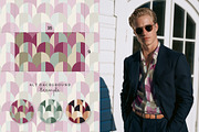 Retro geometry seamless pattern set, a Pattern Graphic by Momosama Studio (Thumbnail 4 of 5)