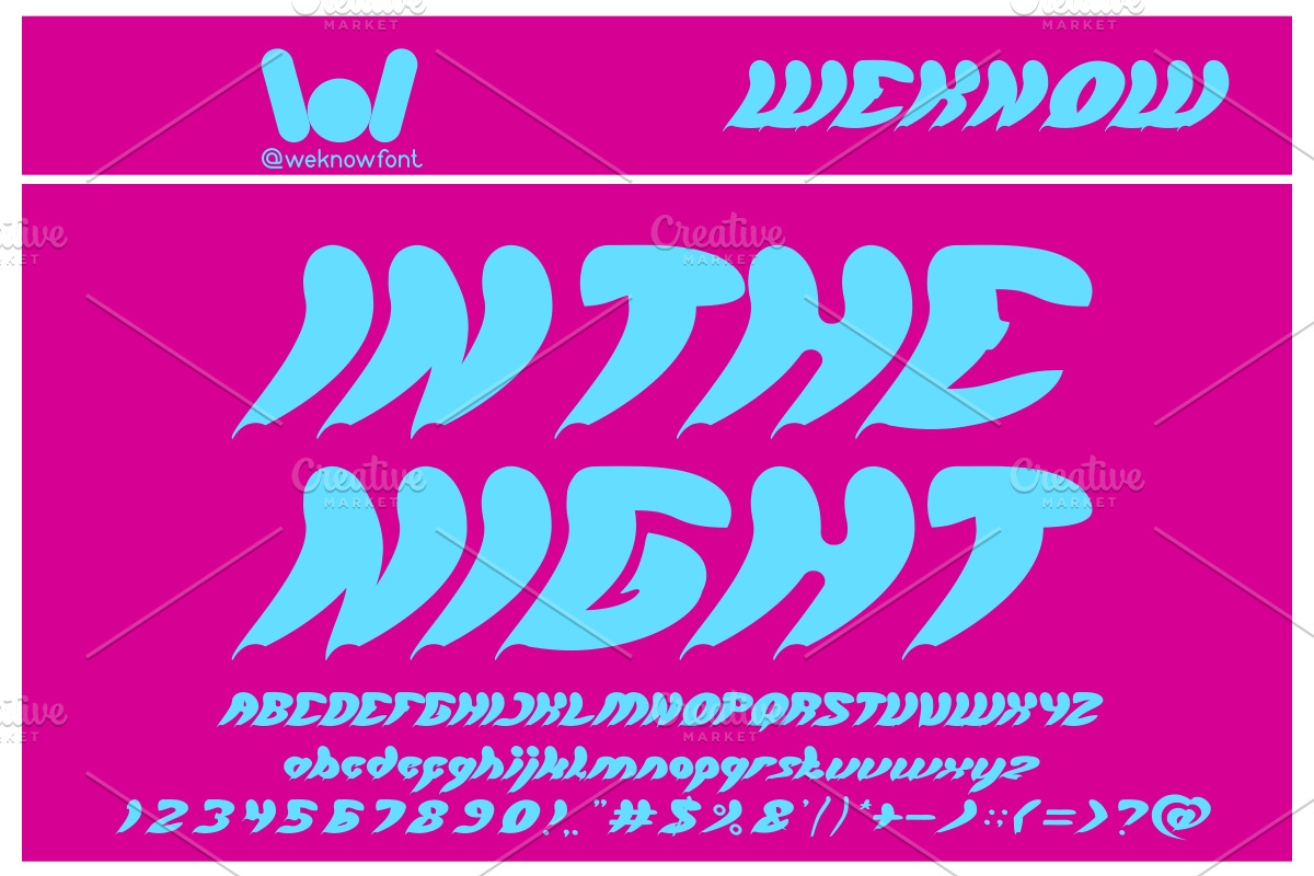 Let It be font, a Font by weknow (Photo 4 of 5)