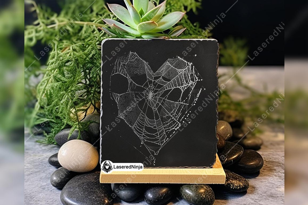 Heart-Shaped Spider Web Gothic Love, a Background Graphic by LaseredNinja (Photo 4 of 7)