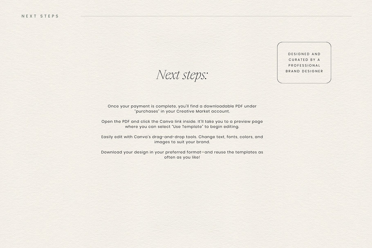 Wellness Branding - Canva Template, a Branding & Logo Template by Ederra Design (Photo 12 of 12)