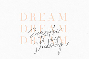 Coral Blush Font Duo