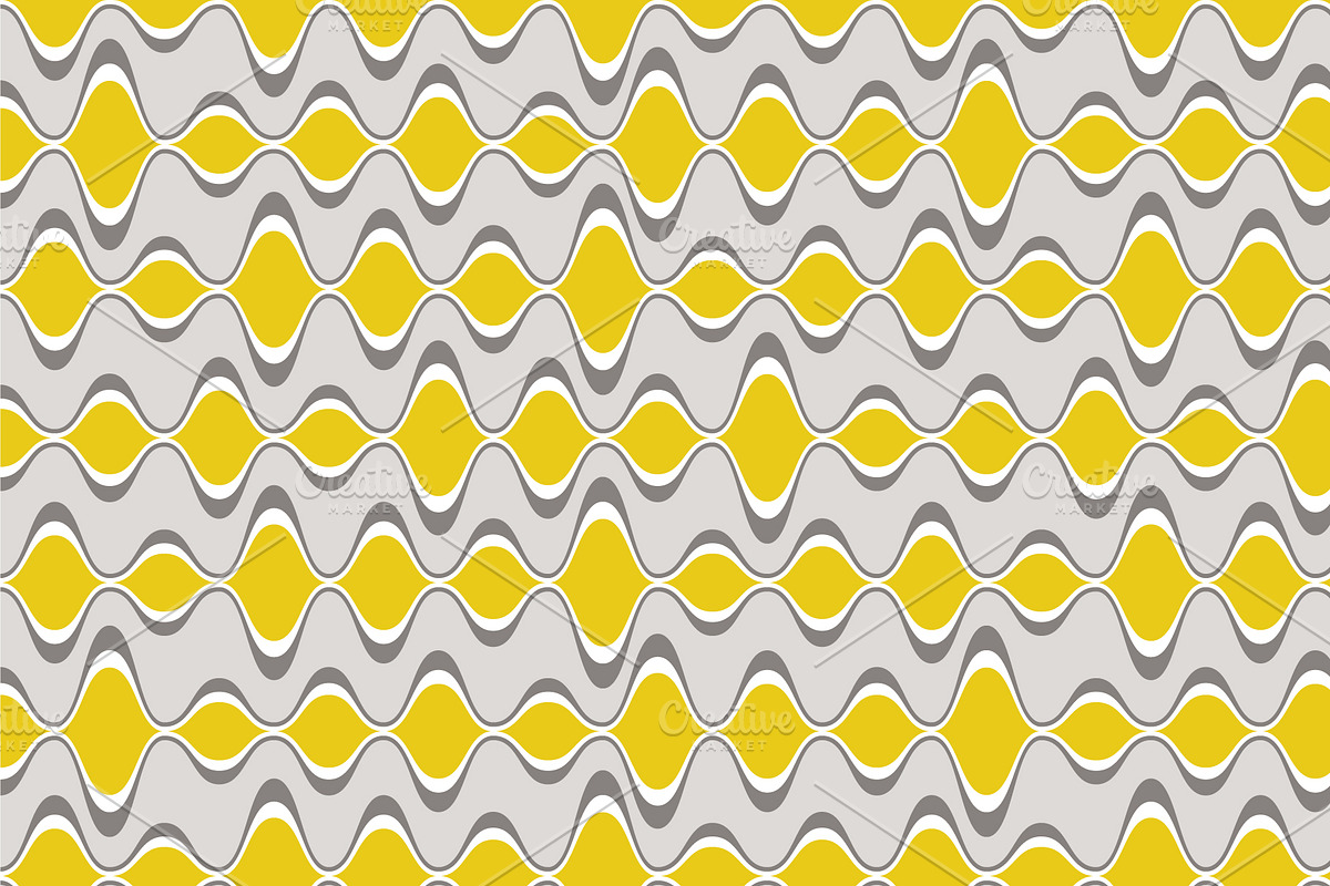 5 Seamless Mid-Century Patterns, a Background Graphic by CojoMoxon (Photo 3 of 7)