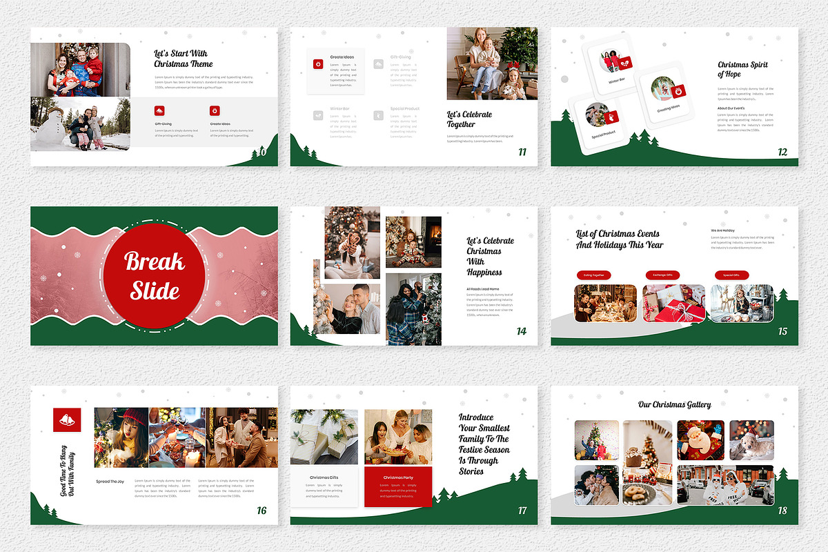 Christmassy - Xmas PPTX Template, a Presentation Template by Premast (Photo 4 of 4)