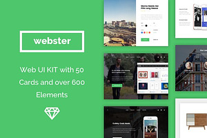 Webster Material UI Kit