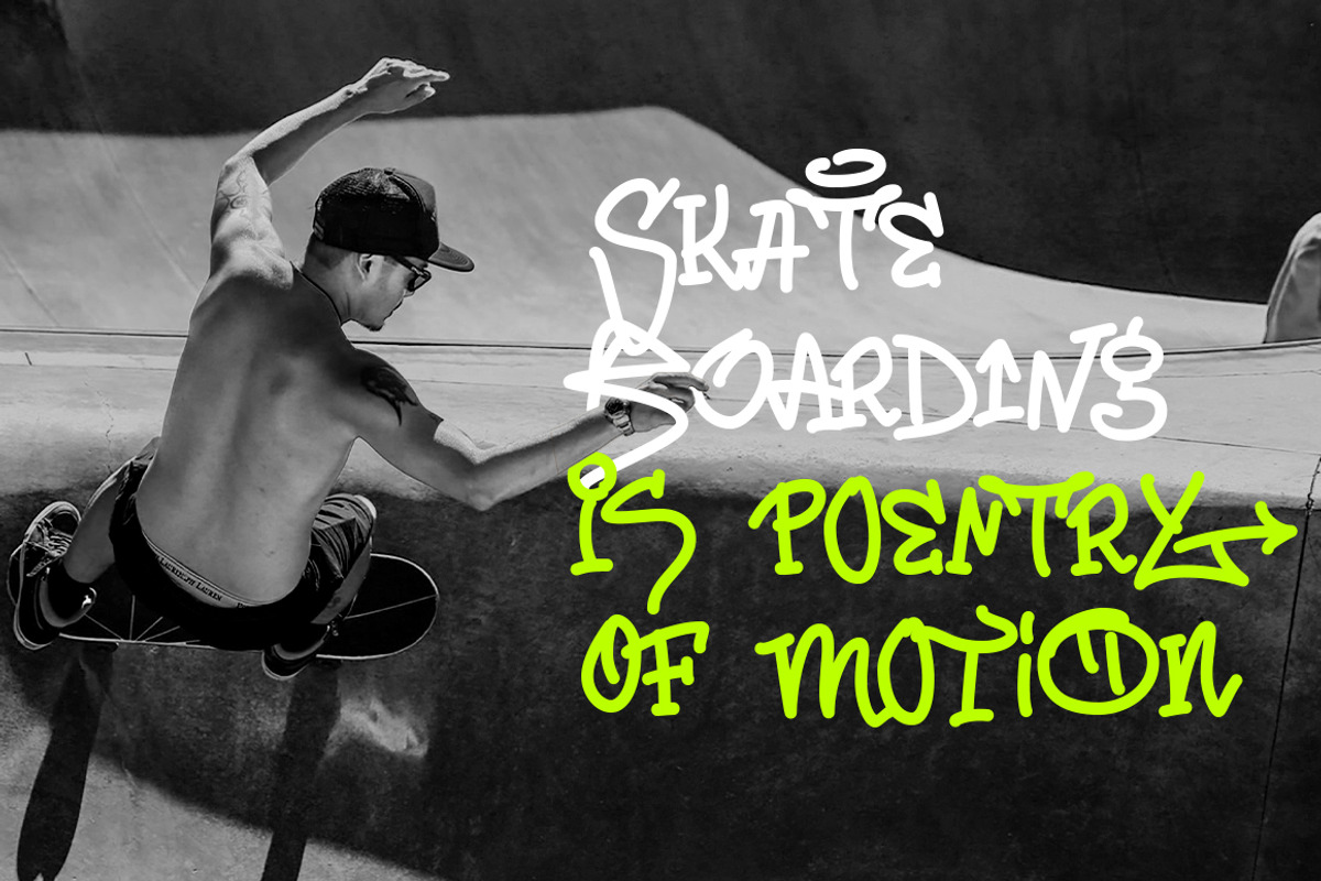 O Bang - Urban graffiti font, a Handwritten Font by Type Tale (Photo 7 of 12)