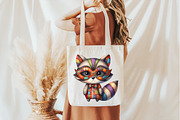 Cute Patchwork Animal Clipart, an Illustration by Pixels.Craft (Thumbnail 4 of 7)