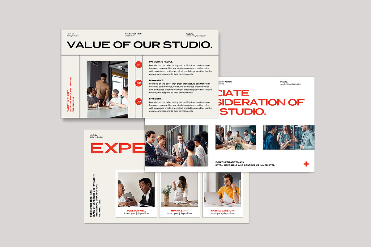 Architecture Portfolio, a Presentation Template by Occy Design (Photo 4 of 6)