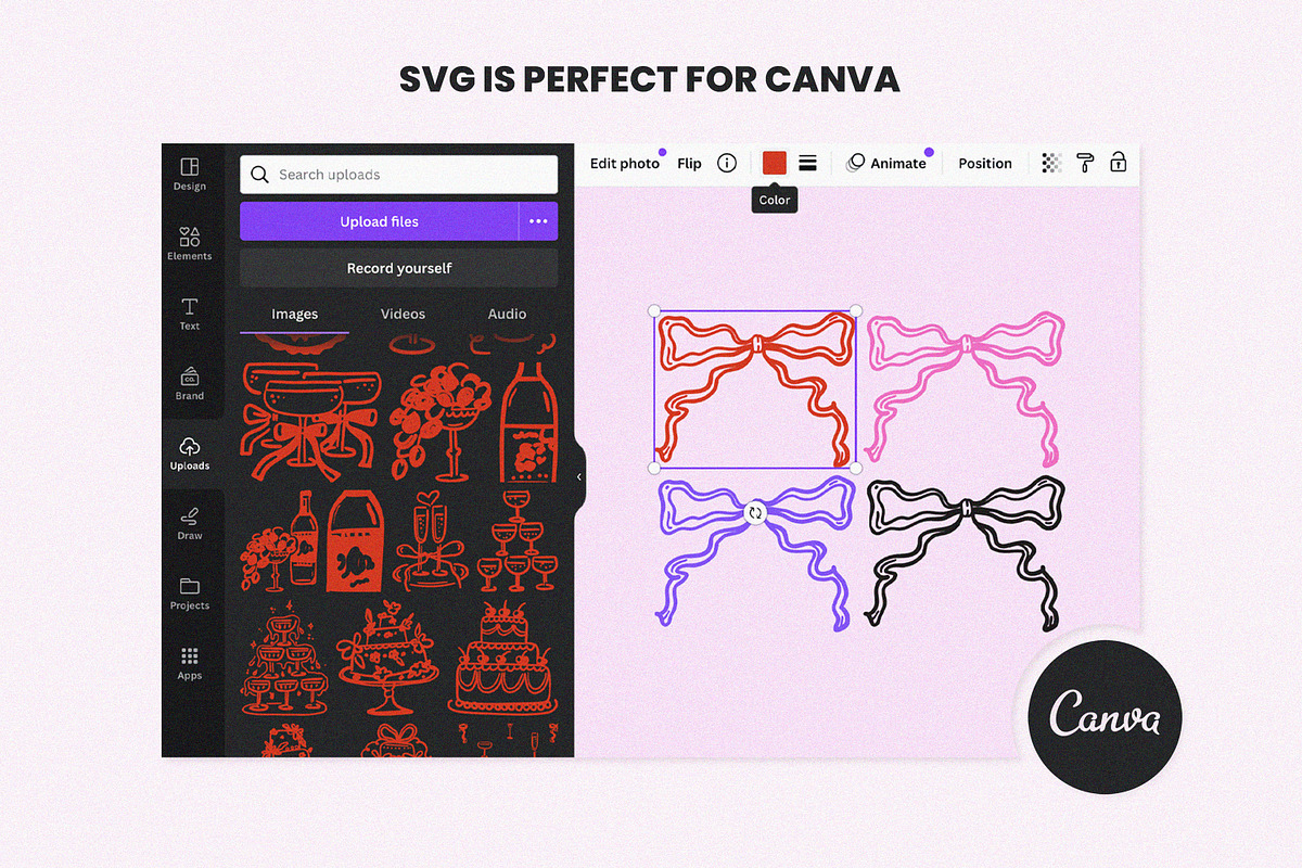 Whimsical Frames, Clip Art, Patterns, an Object Graphic by Leila Divine (Photo 16 of 17)