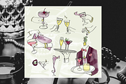 Cocktails Illustration Bundle, a Decorative Illustration by Little Gremlin (Thumbnail 7 of 7)