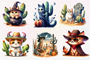 Halloween Desert Cat Clipart, an Illustration by Dream Creation (Thumbnail 6 of 7)