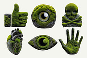 Moss on Rock Font, a Sans Serif Font by Handmadefont (Thumbnail 6 of 16)