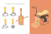 La Pasta, a Food Illustration by Annakniaz (Thumbnail 8 of 14)