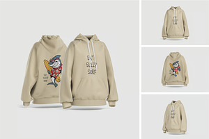 Hoodie Mockup, a Hoody Mockup by zpackcreative