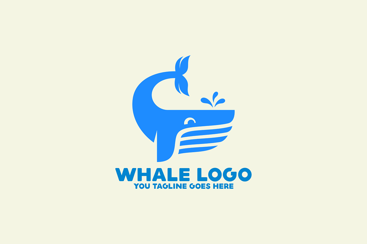 Whale Logo, a Branding & Logo Template by Brandlogo (Photo 1 of 3)