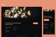 Restaurant Figma UI Template, an UI Kit Template by danielsantinhos (Thumbnail 6 of 8)
