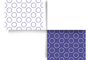 Purple Polka Dot Seamless Design Set, a Pattern Graphic by Earley Bird Design Studio (Thumbnail 4 of 8)