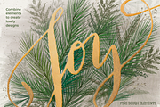Pine Bough Elements, an Illustration by KLUGE+CO (Thumbnail 5 of 6)