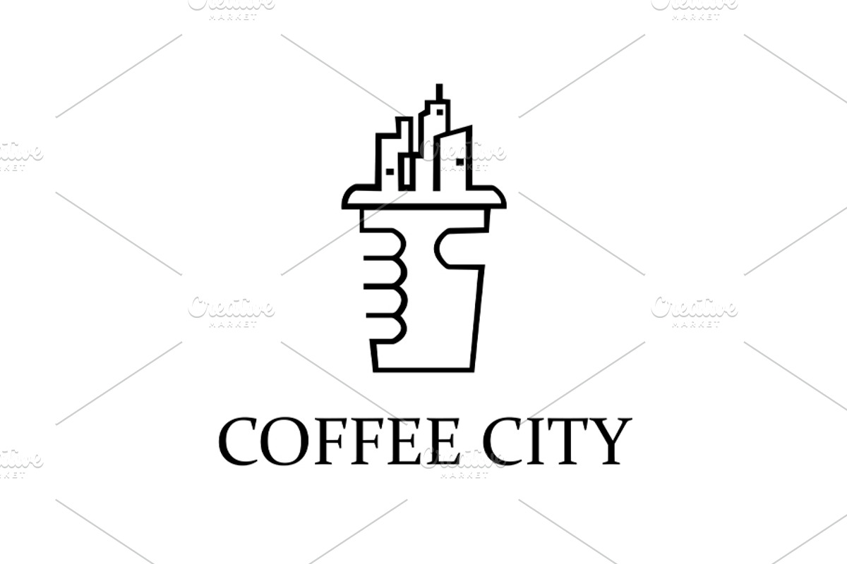 Coffee City Logo, a Branding & Logo Template by Northfrom (Photo 1 of 3)