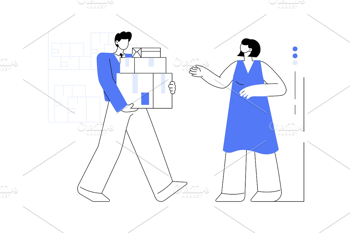 Shipping orders isolated cartoon, a Transportation Illustration by Visual Generation
