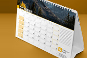 Desk Calendar 2027 (DC034-27), a Stationery Template by mikhailmorosin (Thumbnail 5 of 7)