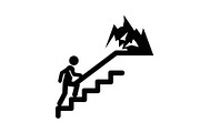 Stairway Journey Vector Bundle, an Illustration by jahid234 (Thumbnail 5 of 51)