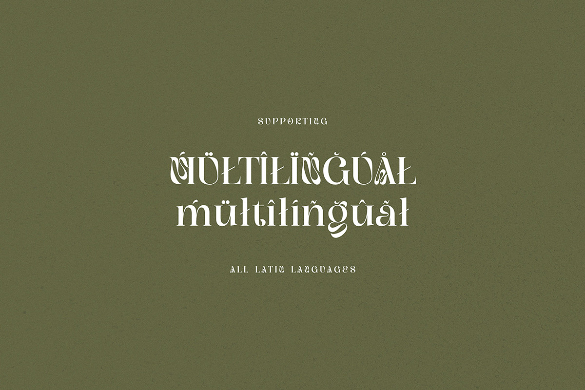 Kangki Stylish Serif, a Serif Font by Cruzine (Photo 8 of 8)