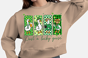 St Patricks Day Funny Goose PNG, a Graphic by Vector Portal (Thumbnail 4 of 9)