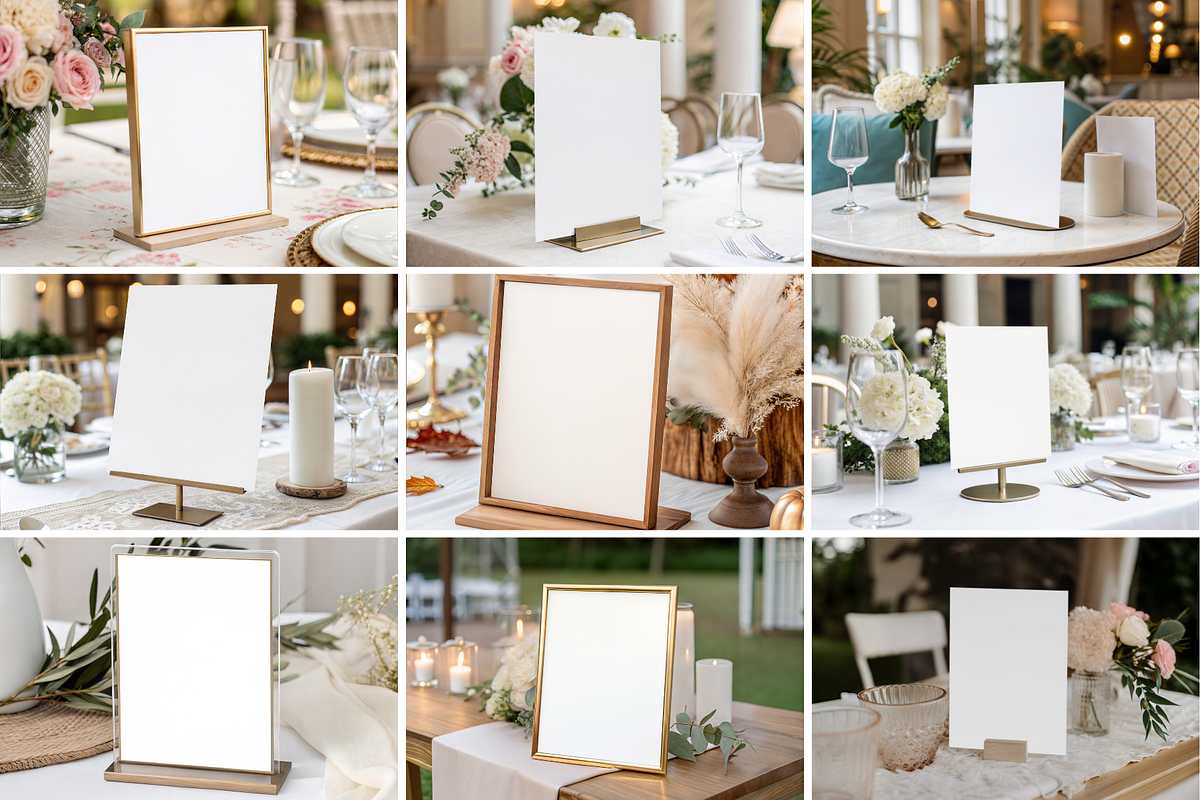 Minimalist 5x7 Frame Mockup Bundle, an Advertising Mockup by MockupWizard (Photo 4 of 7)