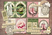 Rainy Day in the Garden Junk Journal, a Decorative Illustration by Secret Helper (Thumbnail 3 of 8)
