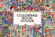 Coloring Book Cover Pattern, a Pattern Graphic by Printable Treasure (Thumbnail 1 of 4)