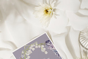 EUPHORIA Purple Watercolor Florals, a Decorative Illustration by Muse Artist (Thumbnail 8 of 12)