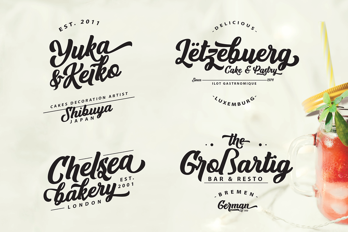 Asthenia for Branding & Streetwear, a Script Font by ilhamtaro (Photo 7 of 8)