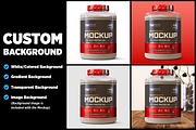 5lb Whey Protein Jar Mockup B3-Pro, a Packaging Mockup by Design Warlord (Thumbnail 11 of 16)