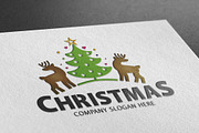 Merry Christmas Tree Logo, a Branding & Logo Template by Creative Dezing (Thumbnail 6 of 7)