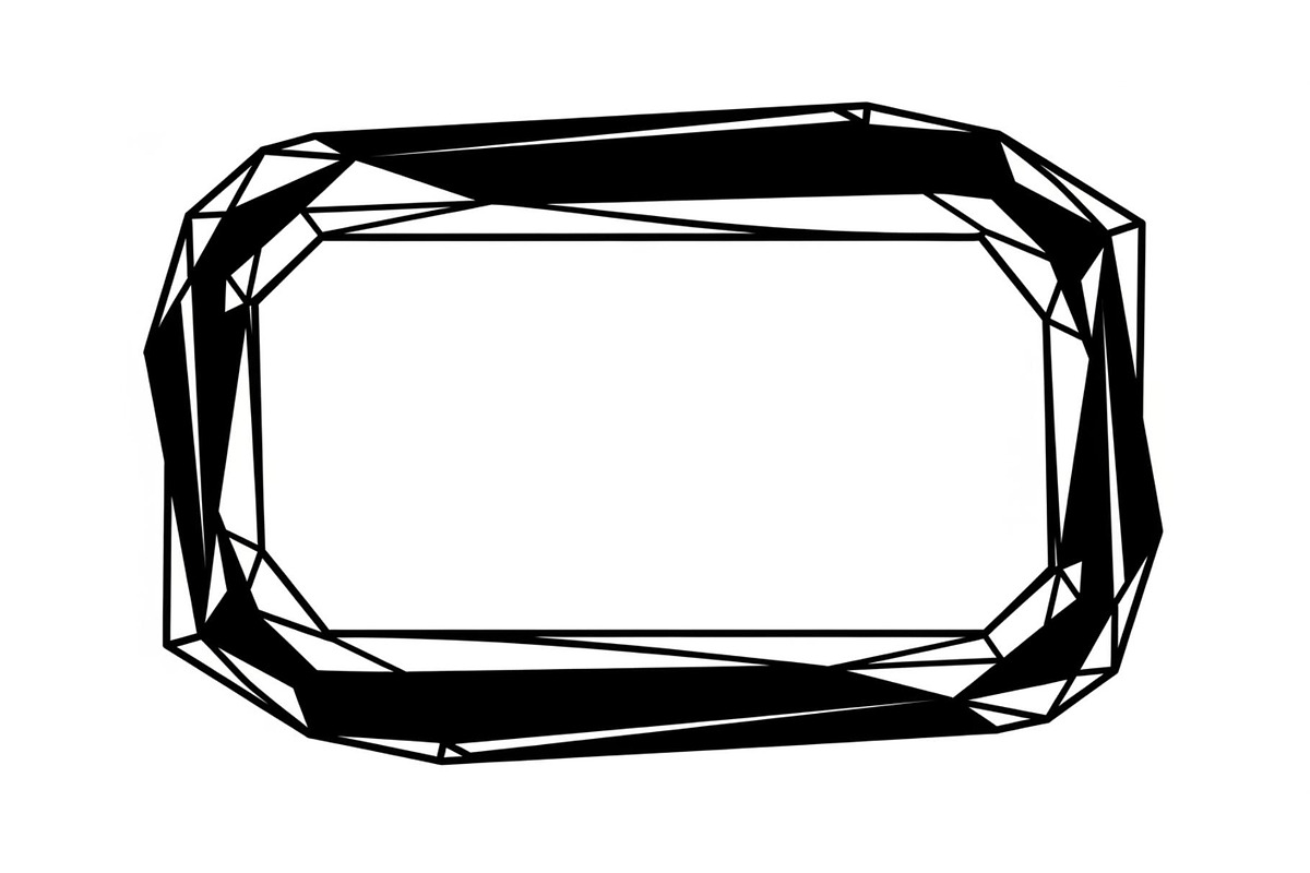 Geometric Polygon Frame Bundle, an Illustration by Creativeshirt (Photo 29 of 31)