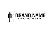 Letter M sword logo design template, an Object Graphic by nicemorning (Thumbnail 3 of 5)