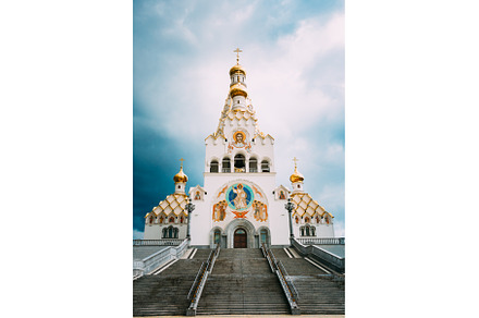 Minsk memorial church of All Saints, an Architecture Photo by Our Amazing World