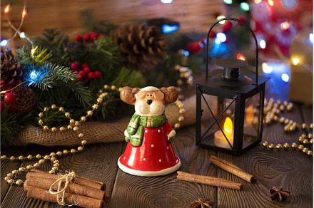 Christmas festive background with a, a Holiday Photo by Diary of impressions