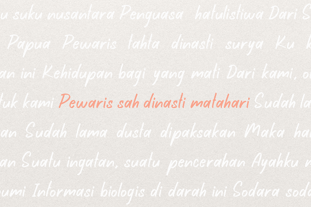 Saltcity, a Handwritten Font by Forberas Club (Photo 5 of 8)