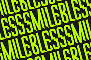 MILENAS - Modern Sans Serif, a Sans Serif Font by delipensil (Thumbnail 7 of 8)