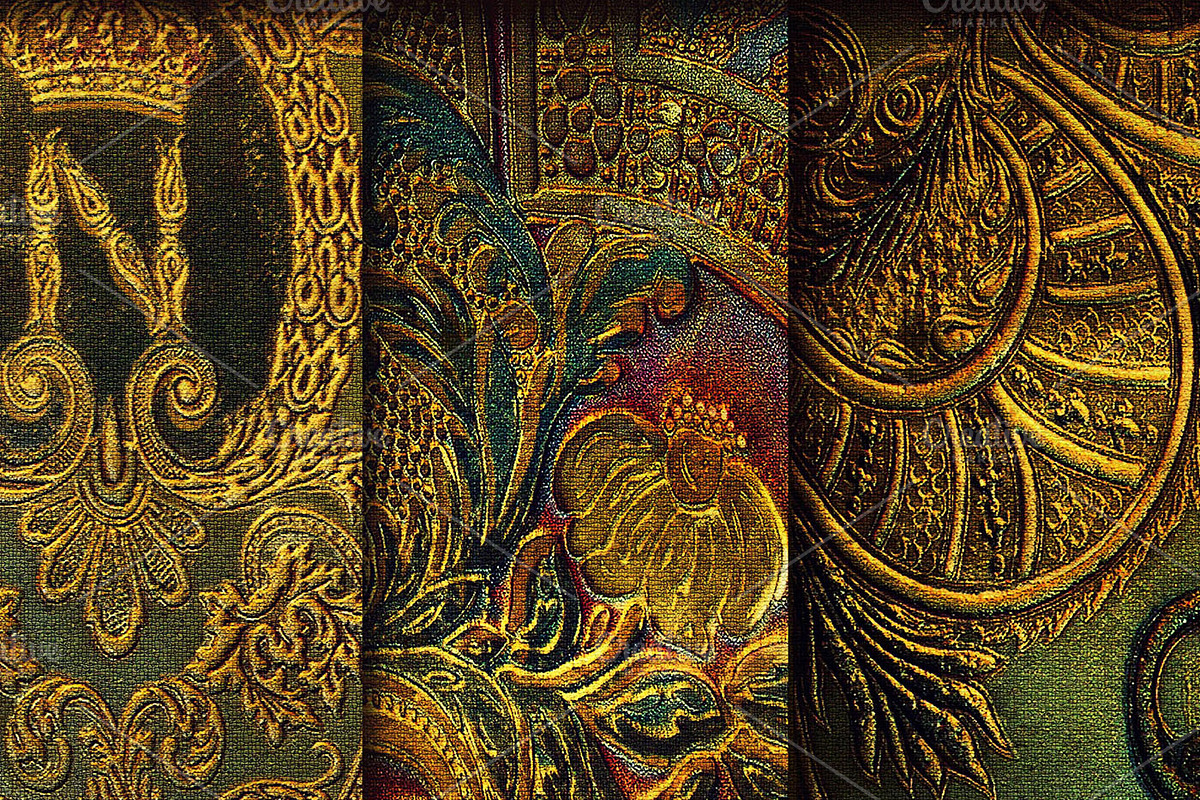 Vintage backgrounds, Antique set, an Object Graphic by DidiArtWorld (Photo 1 of 5)