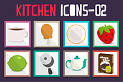 Kitchen Icons Set, an Icon by himoki (Thumbnail 3 of 5)