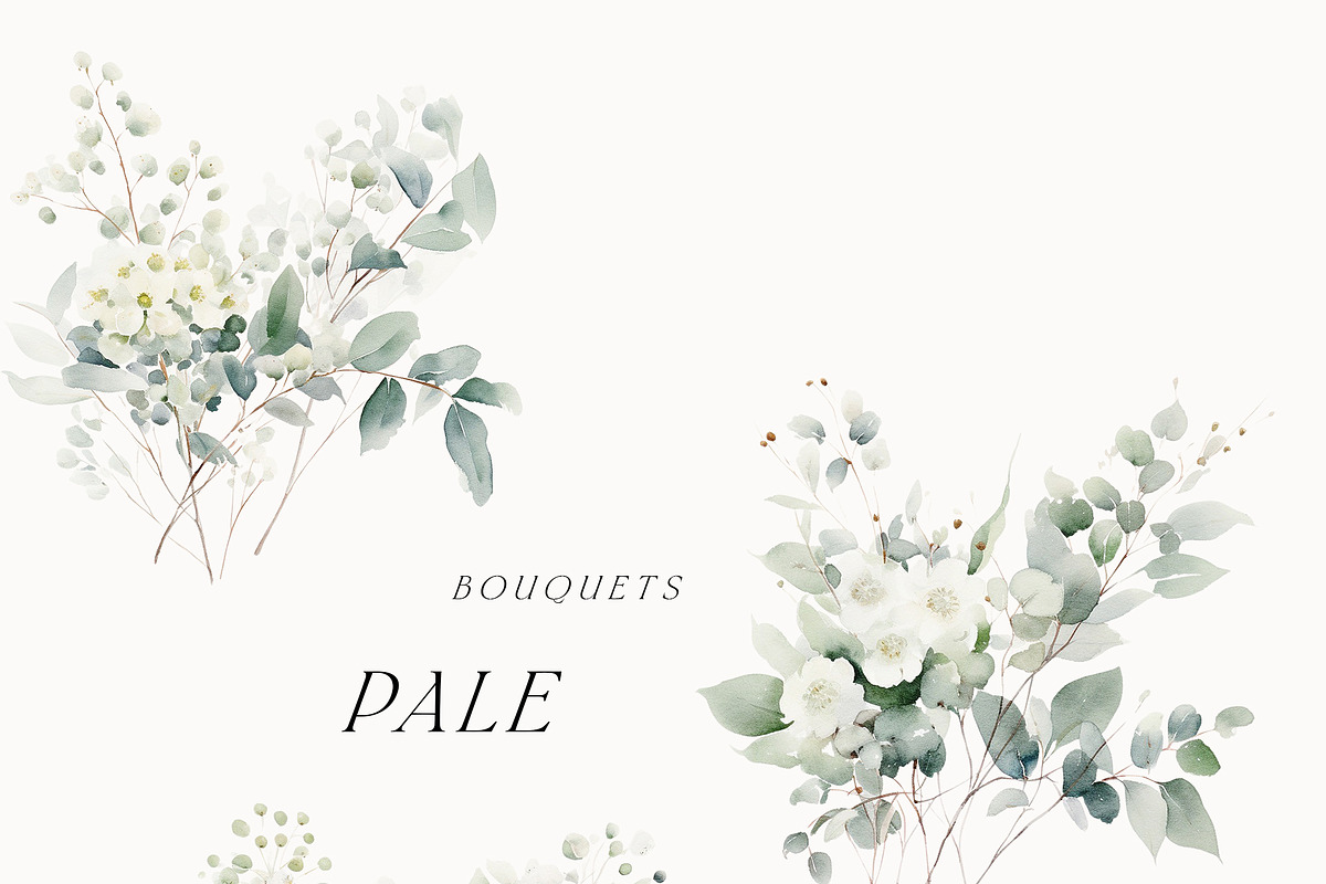 Watercolor Floral Bundle (45 in 1), a Decorative Illustration by Lana Elanor (Photo 101 of 180)