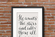 Modern Calligraphy Nursery Art, a Decorative Illustration by Irina Vascovet (Thumbnail 2 of 2)