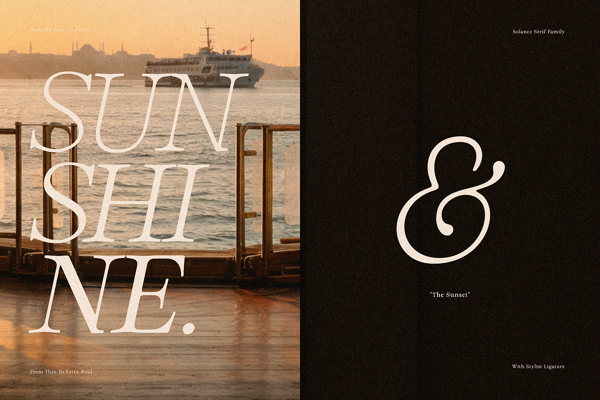 Solance Italic Family, a Serif Font by Sans & Sons (Photo 7 of 10)