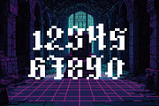 Gothic Byte - Blackletter 8Bit Type, a Blackletter Font by HipFonts (Thumbnail 6 of 6)