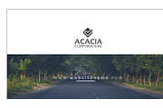 ACACIA Business Card, a Business Card Template by DesignGhar (Thumbnail 4 of 5)